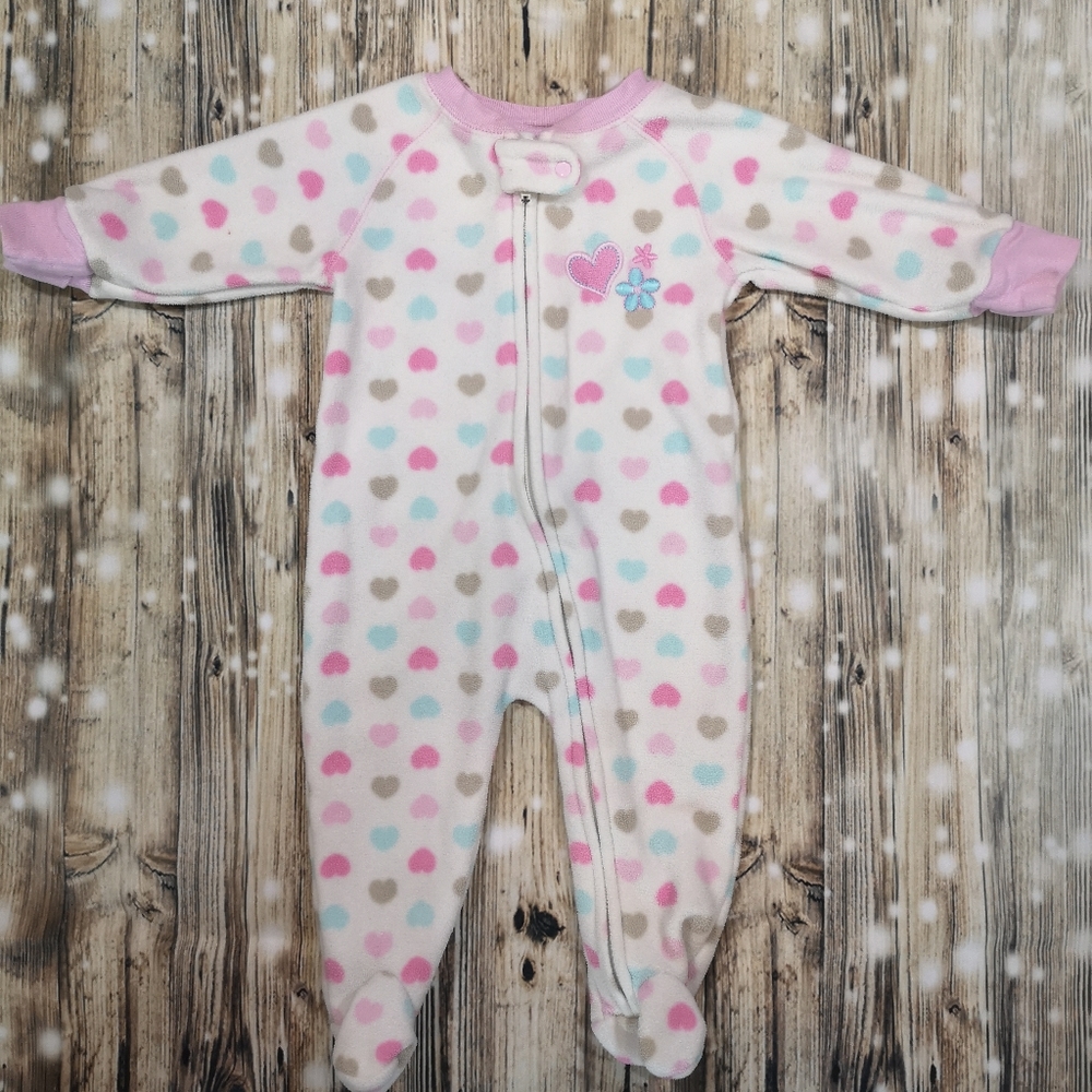 6mo Full Zip Fleece Sleeper